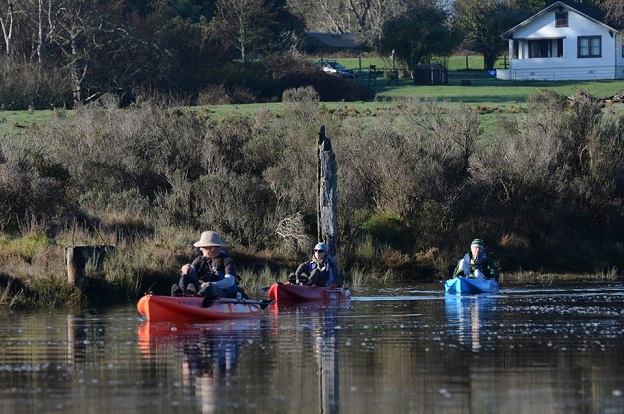 kayaking ryans slough