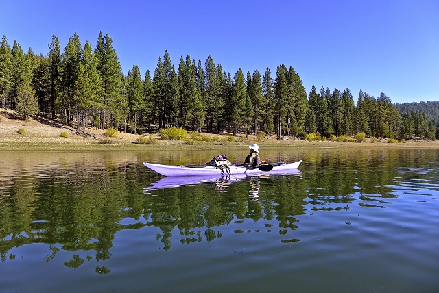Kayak Fishing Lake Davis