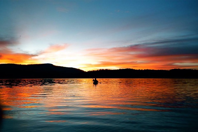 kayaking Shaver Lake