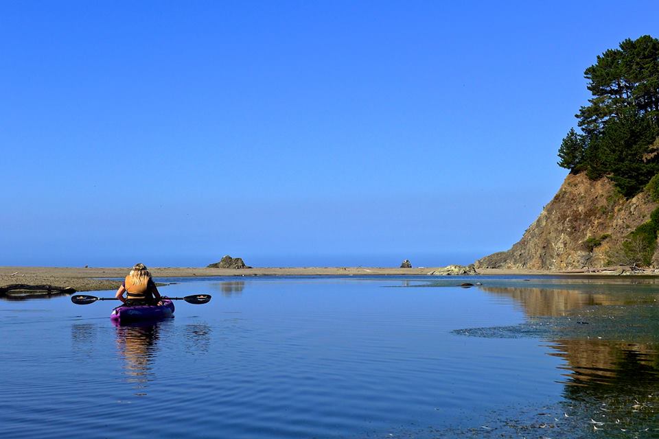 kayaking the navarro River